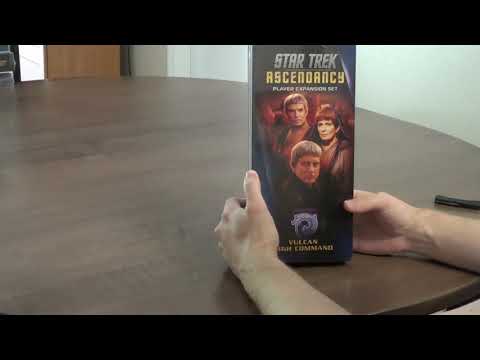 Star Trek Ascendancy - Vulcan High Command Player Expansion Unboxing