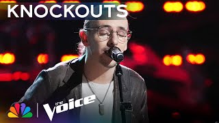 Download lagu Ethan Eckenroad Shocks Coach Adam with Unexpected Version of 'I Won't Back Down' | Voice Knockouts mp3