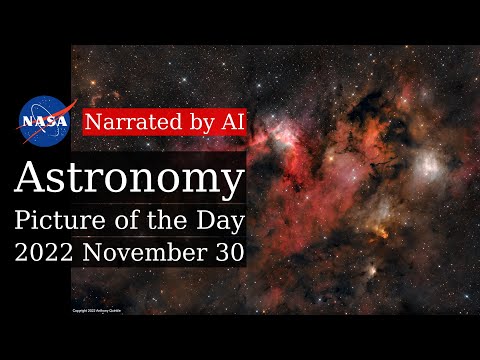 APOD: 2022-11-30 - The Light, the Dark, and the Dusty (Narrated by Salli)