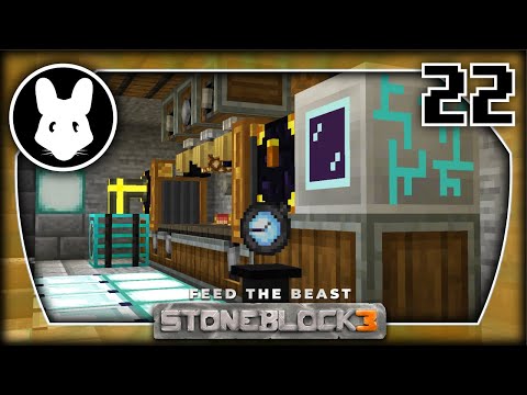 22 Let's Play StoneBlock 3 - Making Time!