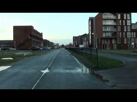 Cab ride bus; Veolia lijn 37: Den Haag-Delfgauw (20150331) (10x versneld)