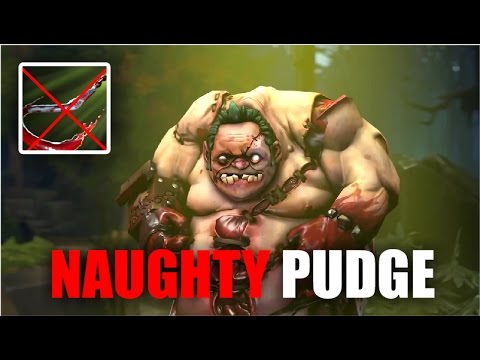 DAILY 1 MMR # 17 - NO HOOK PUDGE - NAUGHTY PUDGE | Dota 2