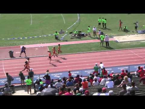 Womens 400m Hurdles Open Section 1   2014 Mt  SAC Relays 18Apr14