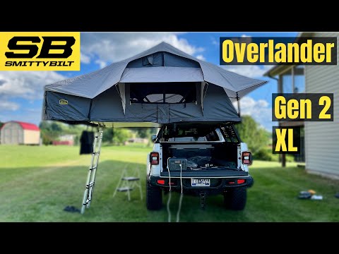 Install & Initial Setup | Smittybilt Overlander Gen2 XL Roof Top Tent