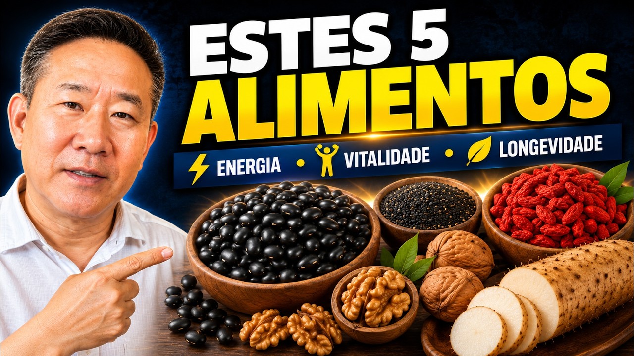Os 4 Ladrões da Sua Energia (E os 5 Alimentos Que Podem Ajudar) | Peter Liu