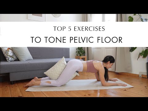 TOP 5 EXERCISES TO TONE PELVIC FLOOR MUSCLES AND ENHANCE SENSATION | women only