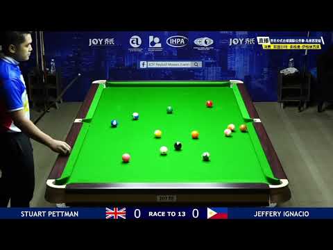 Stuart Pettman (UK) VS Jeffrey Ignacio (PHI) - Final - 2023 IHPA JOY Heyball International Open Mala