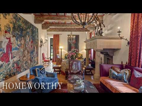 A Restored 1,000-Year-Old Castle in the Italian Countryside | Castle Tour