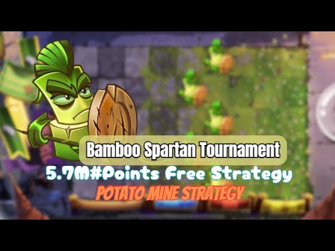 Pvz2 Bamboo Spartan - Tournament Of Champions, Free Strategy
