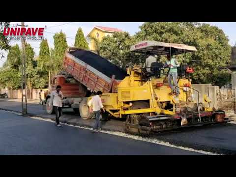 Asphalt Paver Finisher model HAP-045HD from Unipave best paver in this segment
