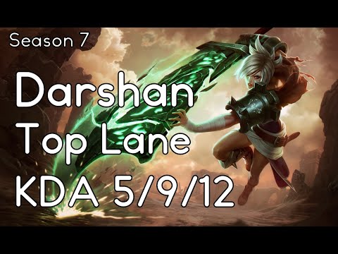 Darshan - Riven vs Lissandra - NA - Gameplay Highlight S7