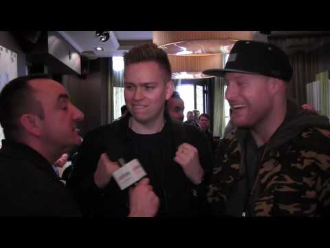 ESCKAZ in London: Interview with JOWST and Aleksander Walmann (Norway) at London Eurovision