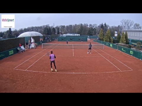 Bejlek/Urbanová vs. Davidová/Nováková 10.4.2019 SF čtyřhry- Nike Junior Trophy Prostějov A-st.žákyně