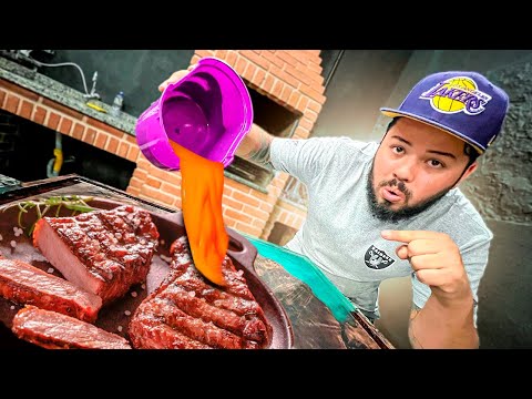 I MADE PICANHA WITH CHEDDAR FOR MY FRIENDS