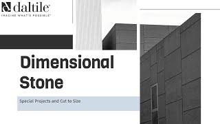 Webinar: Dimensional Stone: From Quarry to Installation