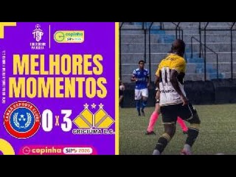 CANNA 0 X 3 CRICIÚMA | MELHORES MOMENTOS | COPINHA 2026 | 2ª RODADA