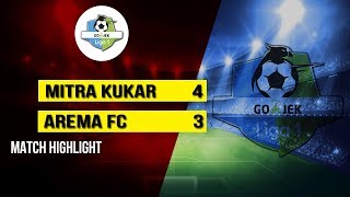 Hasil Liga 1 2018  - Dramatis! Mitra Kukar Raih Poin Penuh saat Jamu Arema FC