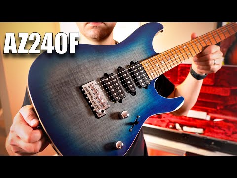 Демонстрация электрогитары Ibanez AZ2407F