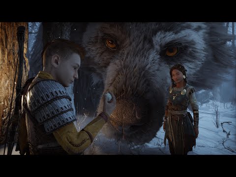 God of War Ragnarök PS5 Walkthrough Gameplay Part 44 - FLYING BOAT