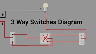 3 Way Switches Wiring Digram