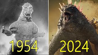 Evolution of Godzilla w/ Facts 1954-2024