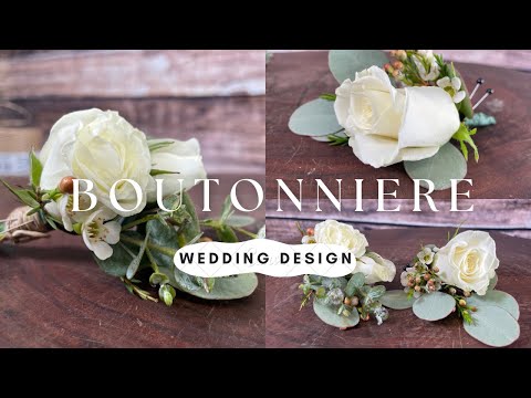 Classic Wedding Boutonniere - Designer Series Ep. 5