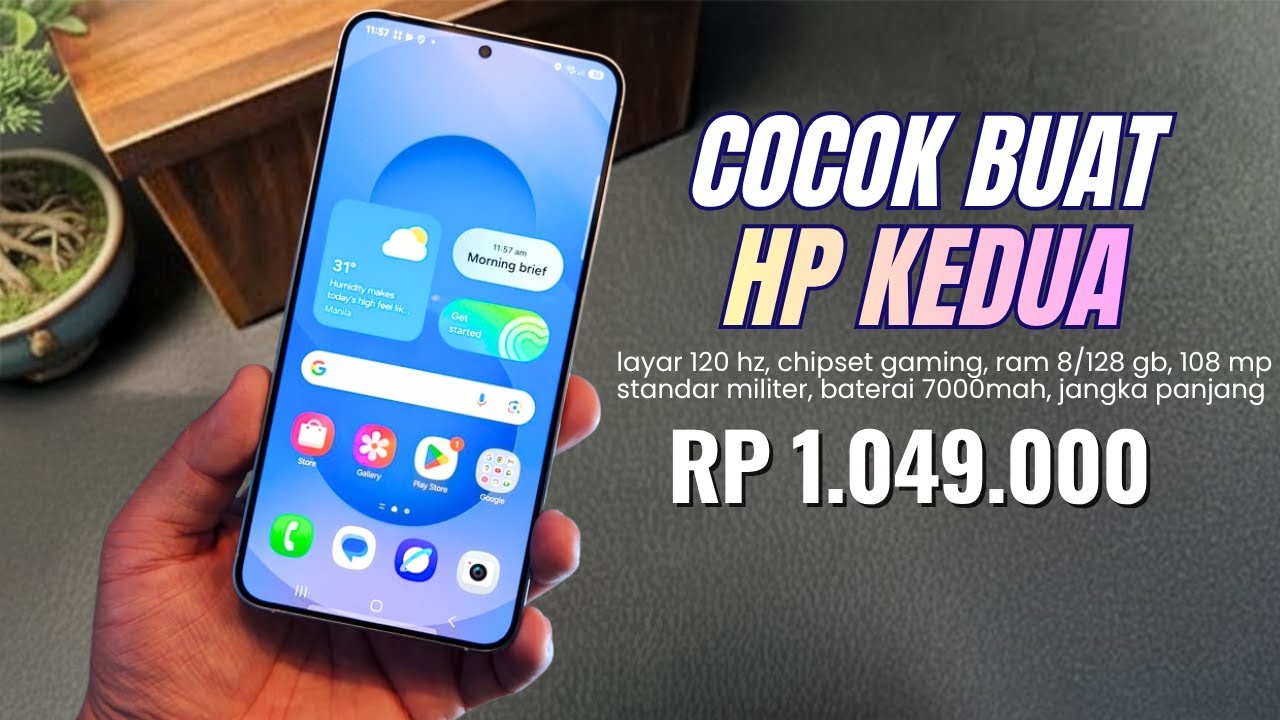 MURAH DAN MEWAH‼️RAM 8/128GB, 7000 MAH, 108 MP – HP 1 JUTAAN KECIL DI AKHIR 2025