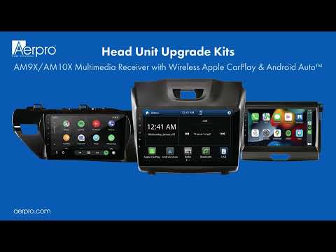 Aerpro 10" Screen Car Stereo Upgrade Kit | Wireless Apple & Android Connection