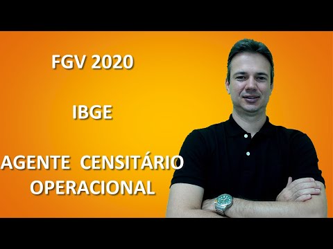 FGV20Q009 - FGV - 2020 - IBGE - ORIENTAÇÃO ESPACIAL E TEMPORAL - RESOLUÇÃO DE QUESTÕES