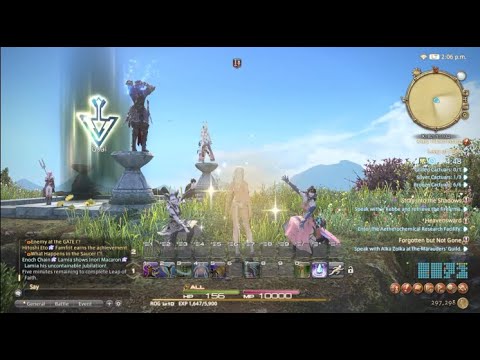 Bikini Leap of Faith Run | Final Fantasy XIV Online | Gameplay