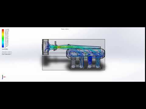 2017-18 WSU FSAE Intake Transient Flow Simulation