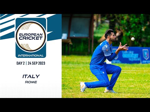 🔴 ECI Italy, Rome, 2023 | Day 2 | T10 Live International Cricket | European Cricket