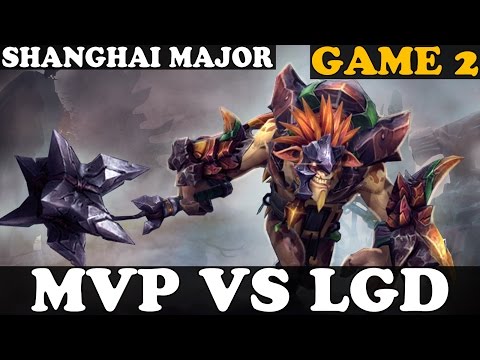 Dota 2 - MVP Phoenix VS LGD-GAMING GAME 2 UPPER BRACKET - THE SHANGHAI MAJOR