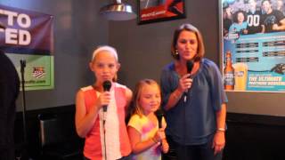 KARAOKE MIKE SHOW EMMA TRISH AND LIZZY SINGING MEAN