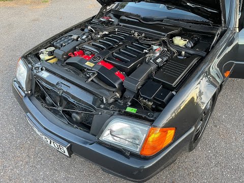 1992 BRABUS SL 7.3S startup and engine