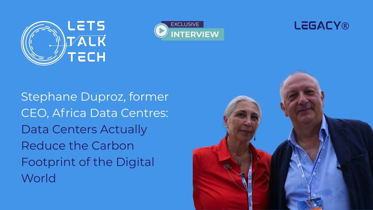 Stephane Duproz, Former CEO, Africa Data Centres: A Veteran’s Perspective on Data Centers Energy Use