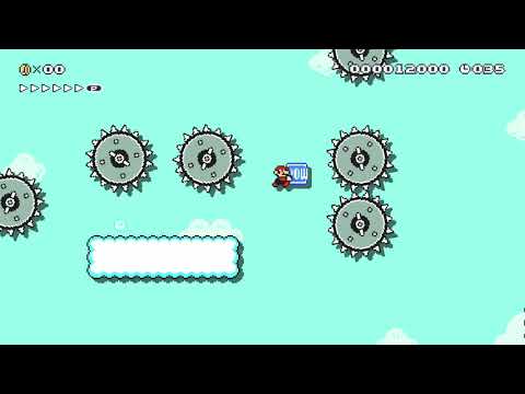 p pow & saw 2 speedrun by pedritopin 🍄 Super Mario Maker 2 🍄 No Commentary aan