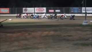 preview picture of video 'Racing | Mini Sprints | Feature Race | Bubba Raceway Park | 3-20-15'
