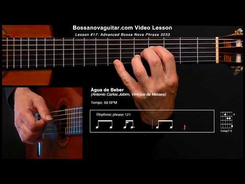 Água de Beber (Water to Drink) - Bossa Nova Guitar Lesson #17: Advanced Phrase 3233