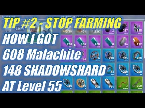 Tips 2 Malachite & Shadowshard Stop Farming