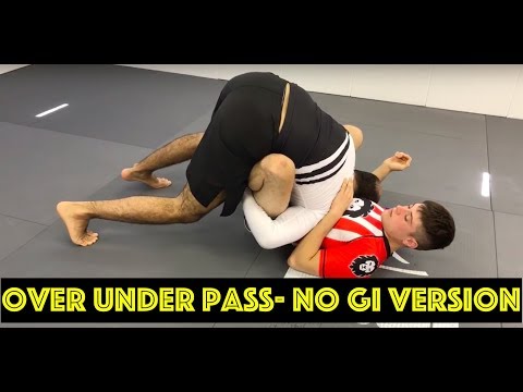 The Over Under Pass For No-Gi by Bernardo Faria