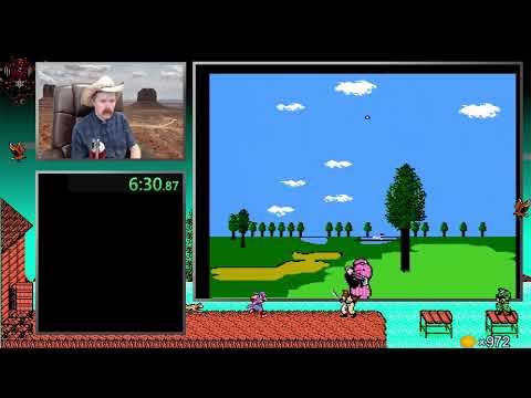 NES Open Tournament Golf (Japan Course) speedrun in 13:45 by Arcus