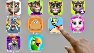 Download lagu Talking Tom,Help Me Tricky Story,My Angela,Talking Juan,Talking Pierre,Cat Runner,Pou,My Tom mp3