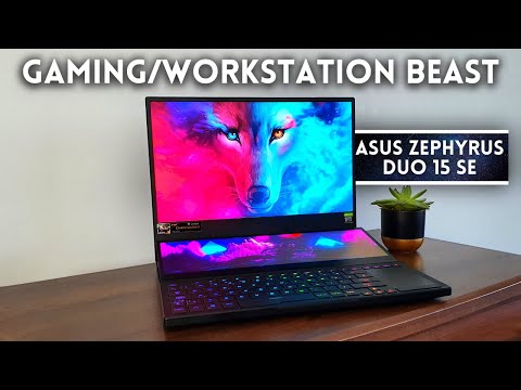 Best Gaming And Productivity Laptop 2021? - Asus Zephyrus Duo 15 SE First Impressions