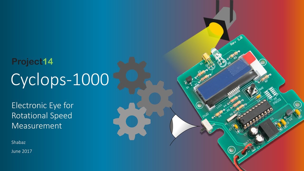 Cyclops-1000: An Electronic Eye for Rotational Speed Measurement ...