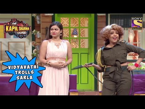 Vidyavathi Makes Fun Of Sarla's Outfit - The Kapil Sharma Show
