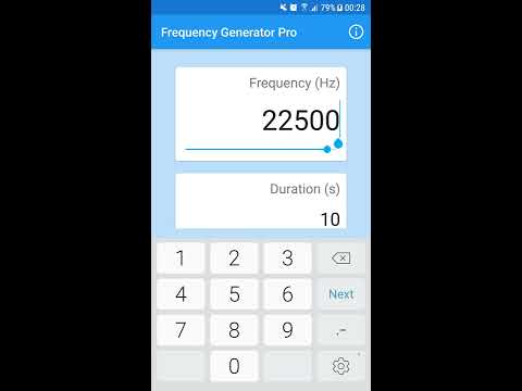 Reproduce the Acoustic Beat Effect with Frequency Generator for Android