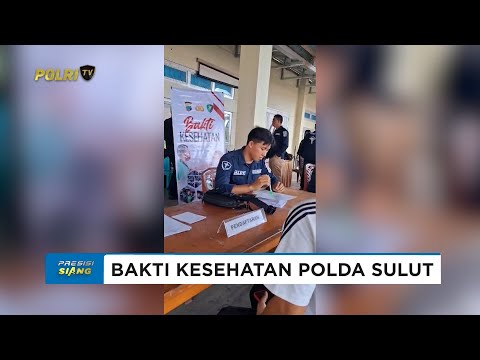 BIDDOKKES POLDA SULUT GELAR BAKTI KESEHATAN DI WATULINEY &amp; MOLOMPAR MINAHASA TENGGARA