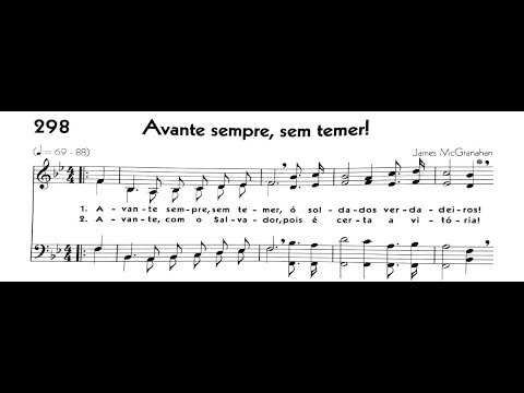 Hinário 5 CCB - Hino 298 - Avante, sempre sem temer! - Strings - Teclado Yamaha PSR S670