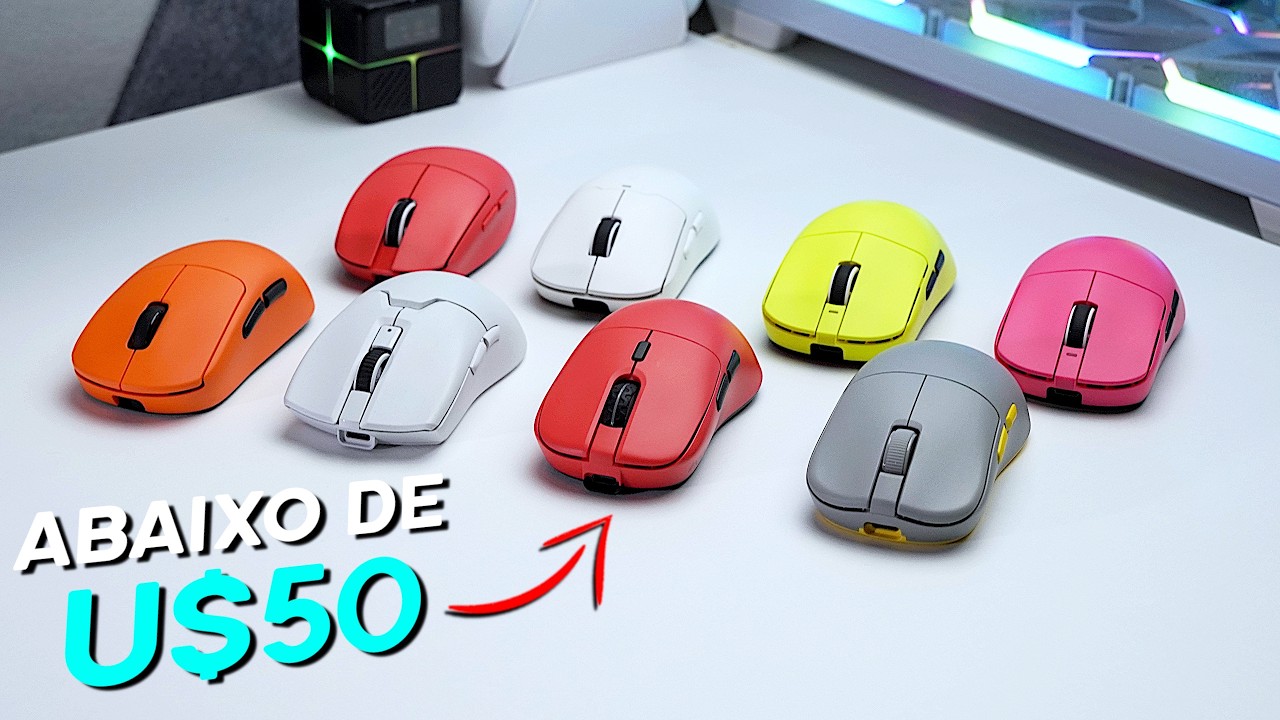 7 MELHORES mouses que já comprei no AliExpress por menos de U$50!